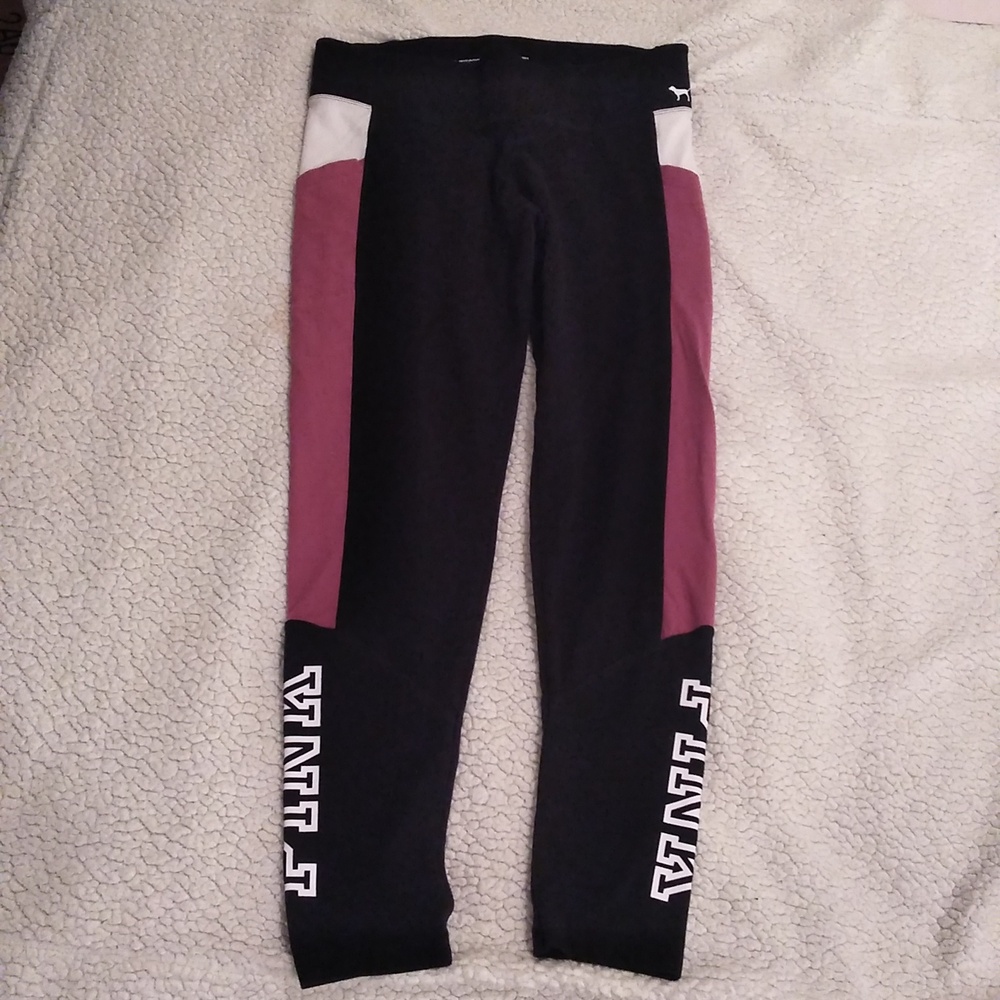 VS/PINK YOGA PANTS SZ, LRG